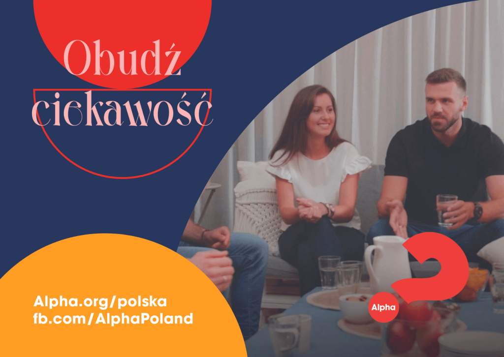 Zaproszenie na kurs Alpha w Tymbarku